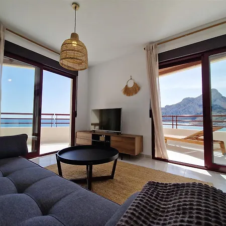 아파트 Duplex Aloha Calpe, Primera Linea De Playa 칼페
