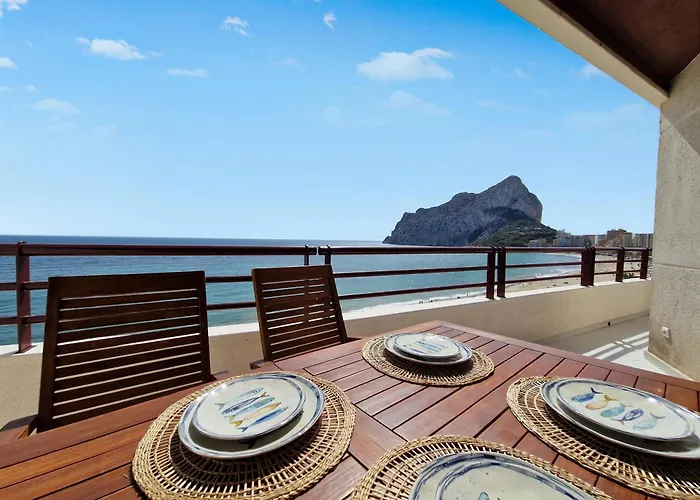 Duplex Aloha Calpe, Primera Linea De Playa *