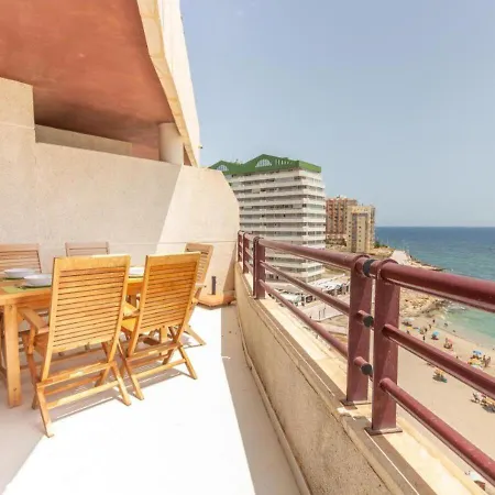 아파트 Duplex Aloha Calpe, Primera Linea De Playa *