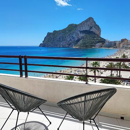 Duplex Aloha Calpe, Primera Linea De Playa *