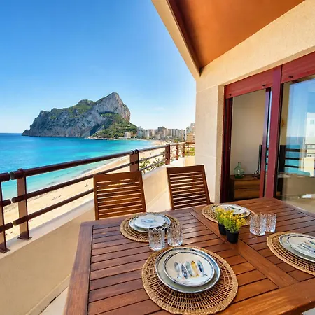 Apartamento Aloha Calpe, Primera Línea De Playa *