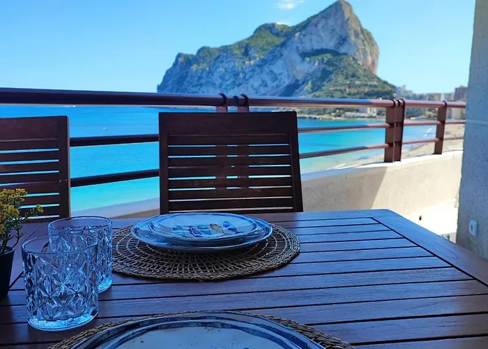 Duplex Aloha Calpe, Primera Linea De Playa Apartment *