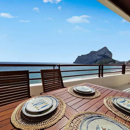 Duplex Aloha Calpe, Primera Linea De Playa *
