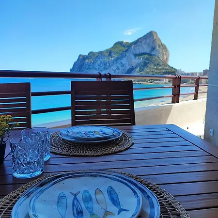 Duplex Aloha Calpe, Primera Linea De Playa Апартаменты *